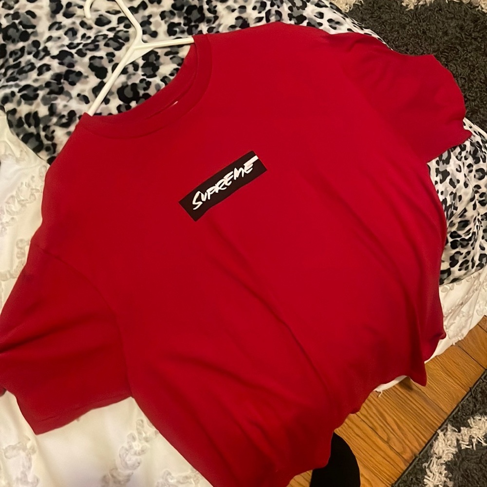 Supreme futura box logo T-shirt